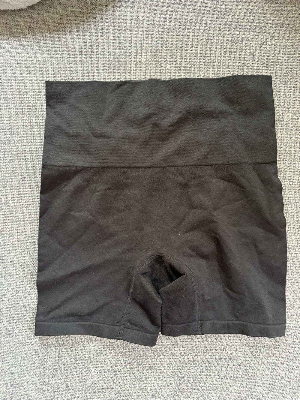 High-Waist Black Shaping Shorts for Women